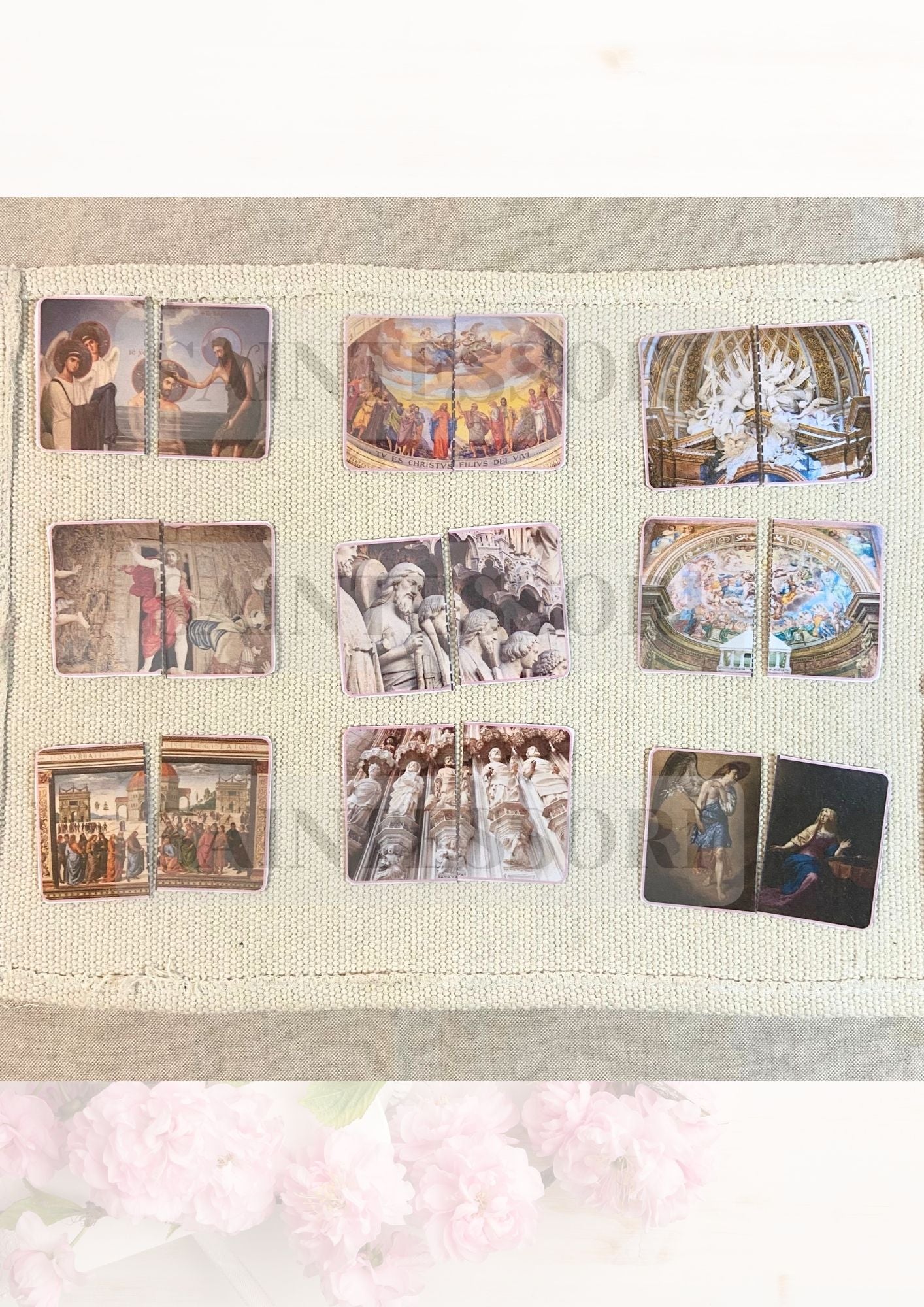 Two-Piece Catholic Art Puzzles